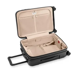 Briggs & Riley Spinner (4 Wheel) | Hardside Luggage-Sympatico Essential 56cm Carry-On Expandable Spinner - Black