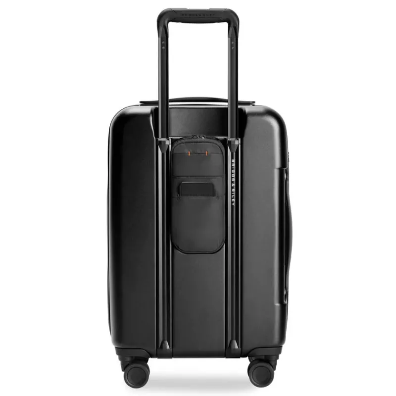 Briggs & Riley Spinner (4 Wheel) | Hardside Luggage-Sympatico Essential 56cm Carry-On Expandable Spinner - Black