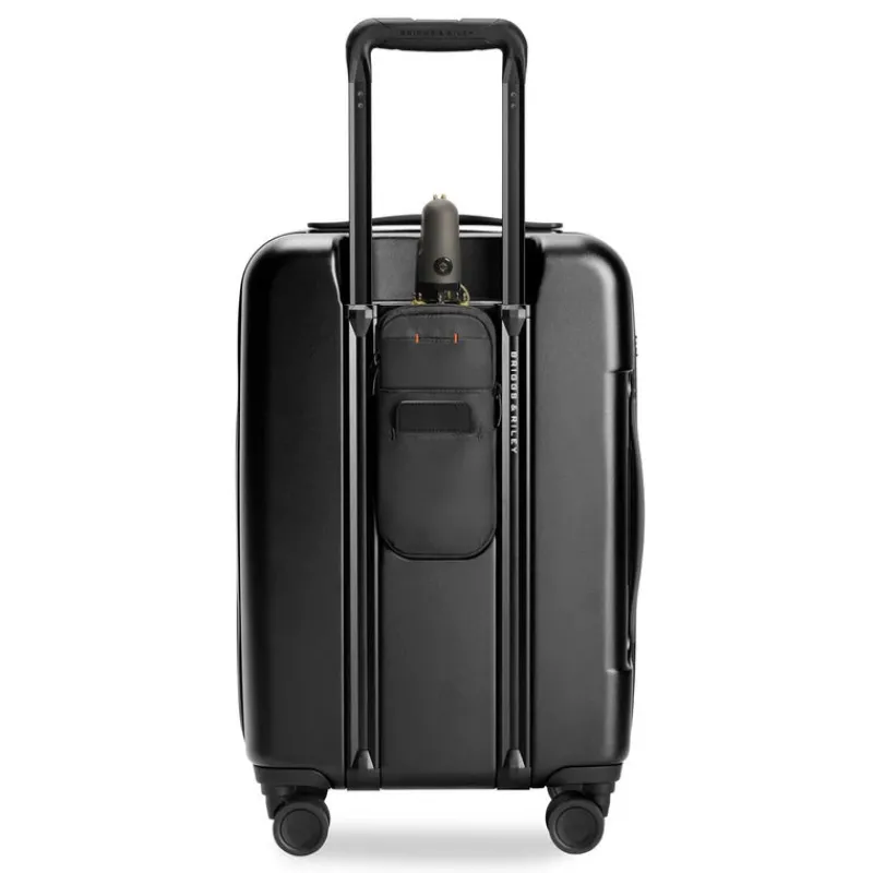 Briggs & Riley Spinner (4 Wheel) | Hardside Luggage-Sympatico Essential 56cm Carry-On Expandable Spinner - Black