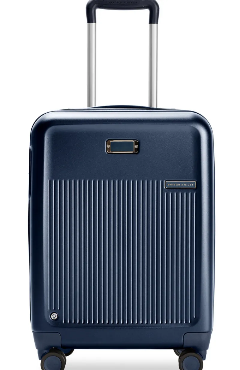 Briggs & Riley Spinner (4 Wheel) | Hardside Luggage-Sympatico Global 53cm Carry-On Expandable Spinner - Navy