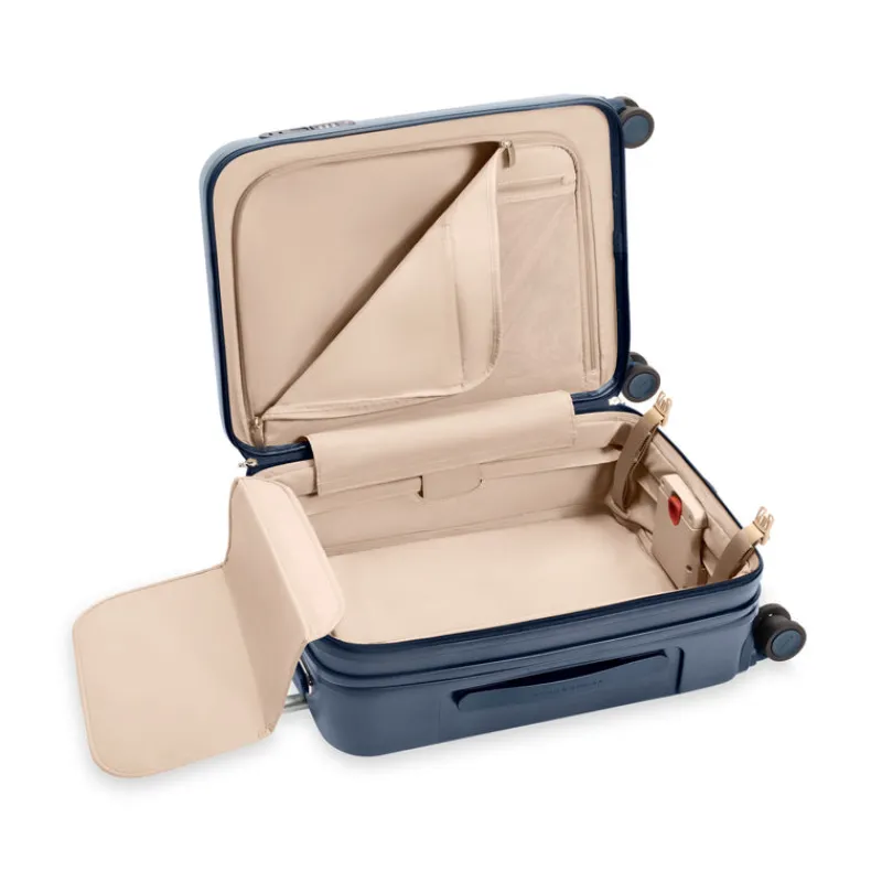 Briggs & Riley Spinner (4 Wheel) | Hardside Luggage-Sympatico Global 53cm Carry-On Expandable Spinner - Navy