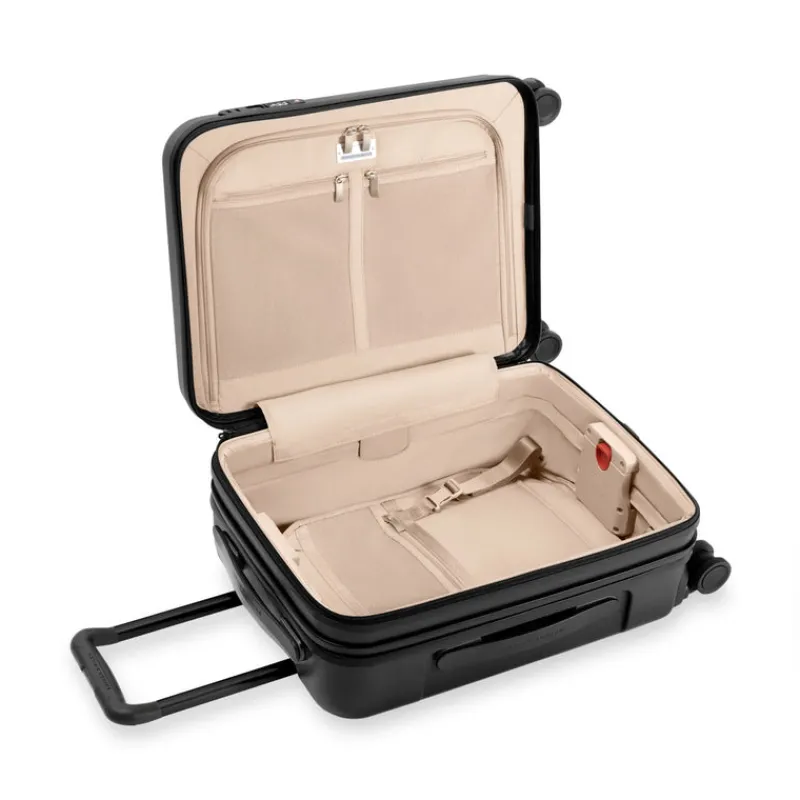 Briggs & Riley Spinner (4 Wheel) | Hardside Luggage-Sympatico Global 53cm Carry-On Expandable Spinner - Black