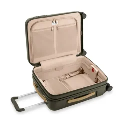 Briggs & Riley Spinner (4 Wheel) | Hardside Luggage-Sympatico Global 53cm Carry-On Expandable Spinner - Olive