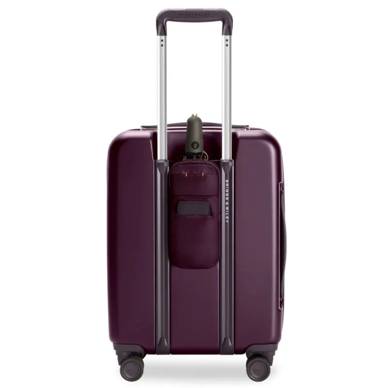 Briggs & Riley Spinner (4 Wheel) | Hardside Luggage-Sympatico Global 53cm Carry-On Expandable Spinner - Plum