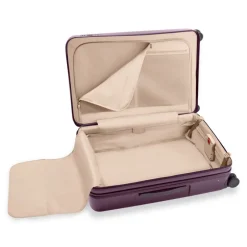 Briggs & Riley Spinner (4 Wheel) | Hardside Luggage-Sympatico Large Expandable Spinner - Plum