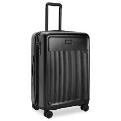 London Luggage Spinner (4 Wheel) | Hardside Luggage-Sympatico Medium Expandable Spinner - Black