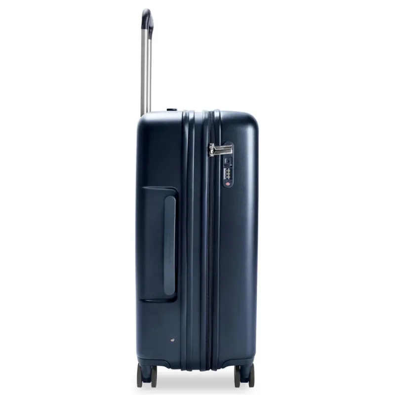 London Luggage Spinner (4 Wheel) | Hardside Luggage-Sympatico Medium Expandable Spinner - Navy