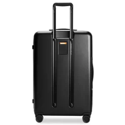 London Luggage Spinner (4 Wheel) | Hardside Luggage-Sympatico Medium Expandable Spinner - Black