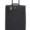 Kipling Cabin Luggage-TEAGAN Extra Small Cabin Duffle Bag with Wheels - Black Noir
