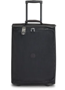 Kipling Cabin Luggage-TEAGAN Extra Small Cabin Duffle Bag with Wheels - Black Noir