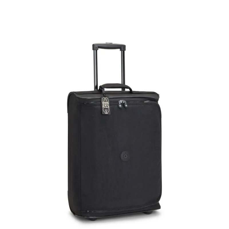Kipling Cabin Luggage-TEAGAN Extra Small Cabin Duffle Bag with Wheels - Black Noir