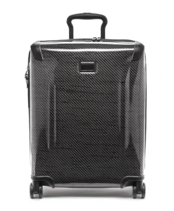 London Luggage Cabin Luggage-TEGRA-LITE Continental Expandable 4 Wheeled Carry-On - Black/Graphite