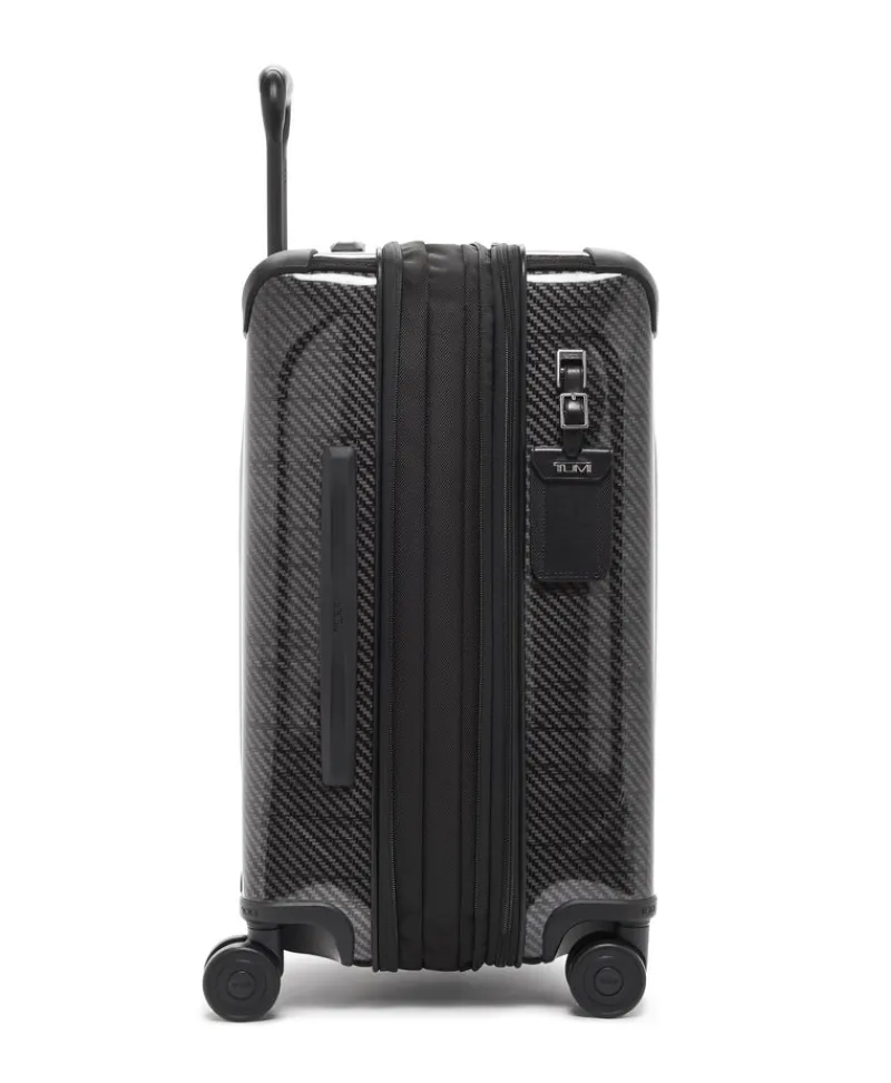 London Luggage Cabin Luggage-TEGRA-LITE Continental Expandable 4 Wheeled Carry-On - Black/Graphite