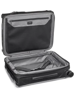 London Luggage Cabin Luggage-TEGRA-LITE Continental Expandable 4 Wheeled Carry-On - Black/Graphite