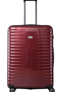 London Luggage Spinner (4 Wheel) | Hardside Luggage-TITAN Litron 4w Trolley L - Cherry Red
