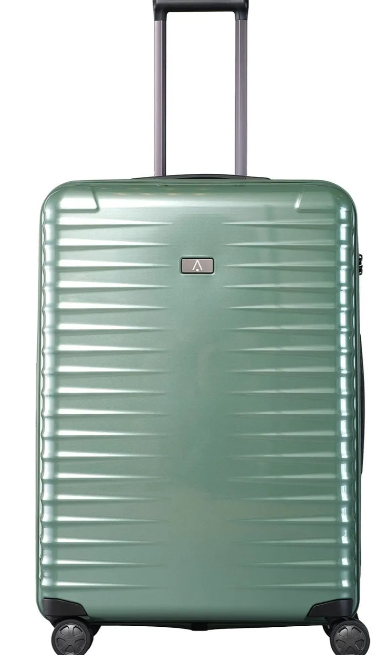 Titan Spinner (4 Wheel) | Hardside Luggage-Litron 4w Trolley L - Grape Green