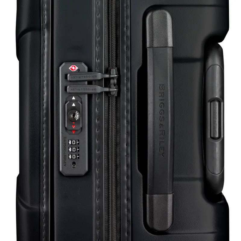 Briggs & Riley Spinner (4 Wheel) | Hardside Luggage-TORQ Domestic 56cm Carry-On 4 Wheel Spinner - Stealth