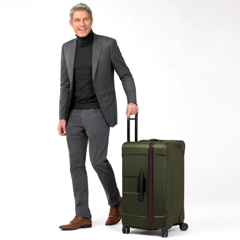 Briggs & Riley Spinner (4 Wheel) | Hardside Luggage-TORQ Medium Hardside Trunk Spinner - Hunter