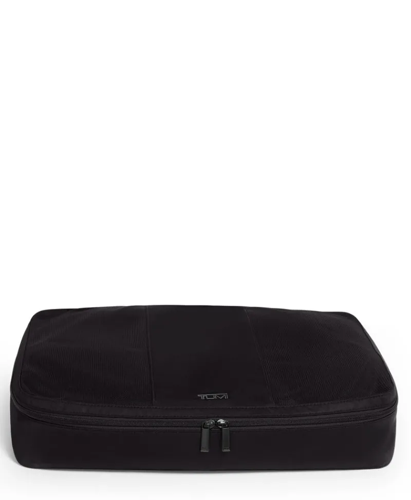 Tumi Travel Accessories-TRAVEL ACCESSORY PACKING CUBE LARGE - BLACK