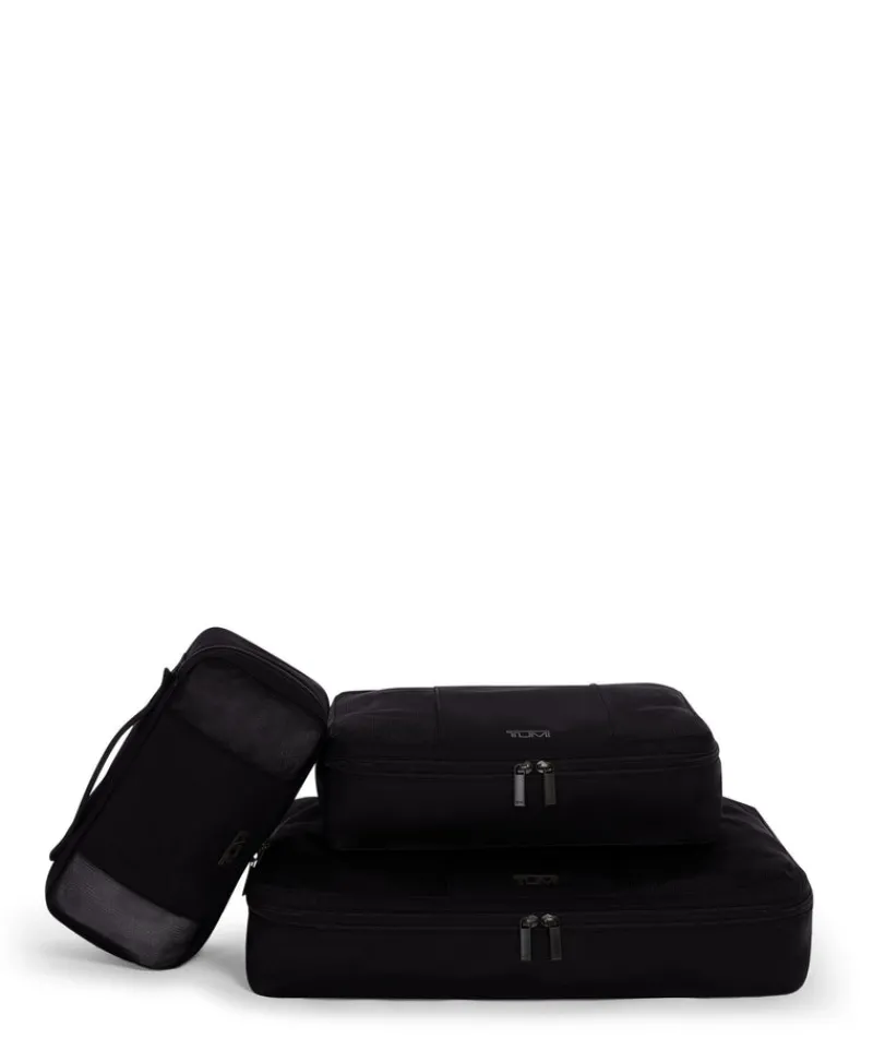Tumi Travel Accessories-TRAVEL ACCESSORY PACKING CUBE SMALL - BLACK