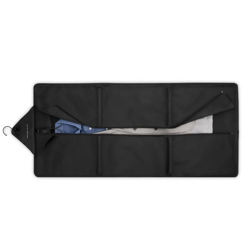 London Luggage Garment Bags-Travel Essentials Check in Garment Sleeve - Black