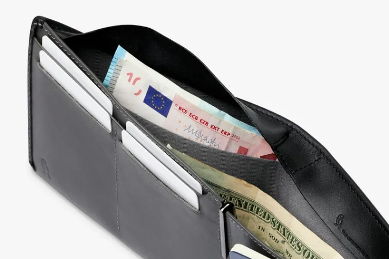 Bellroy Wallets-Travel Wallet - Black