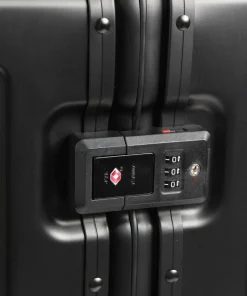 Travelite Spinner (4 Wheel) | Aluminium Luggage-Next Spinner (4 wheels) 77cm - Black