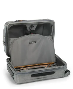 London Luggage Cabin Luggage-TUMI MCLAREN Aero International Expandable 4 Wheel Carry-On - Super Grey