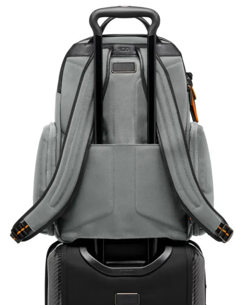 London Luggage Backpacks-TUMI MCLAREN Paddock Backpack - Super Grey