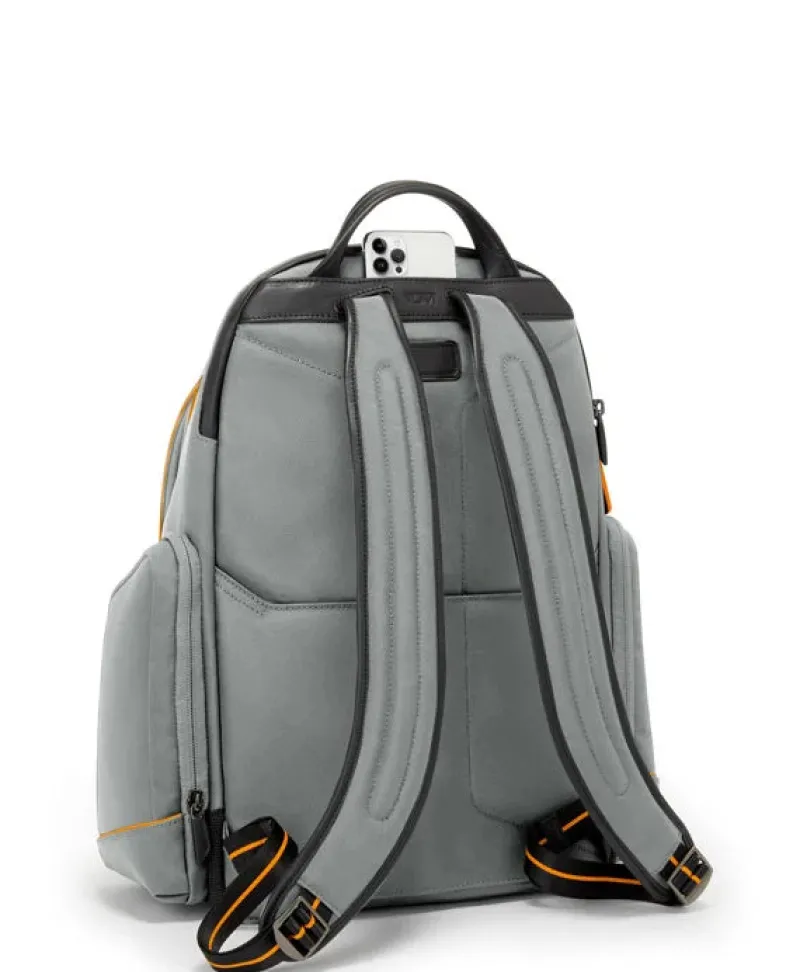 London Luggage Backpacks-TUMI MCLAREN Paddock Backpack - Super Grey