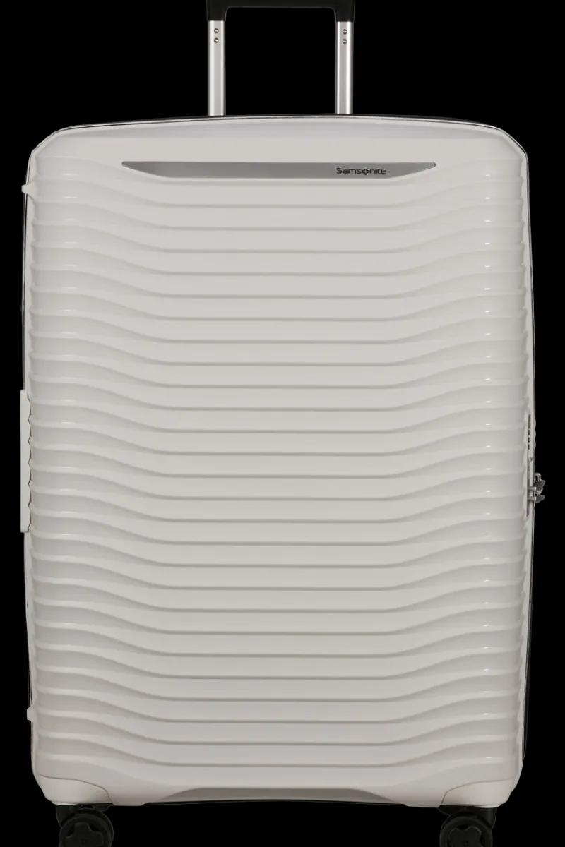 Samsonite Spinner (4 Wheel) | Eco Friendly Luggage-UPSCAPE Spinner Expandable (4 wheels) 75cm - Cloud White