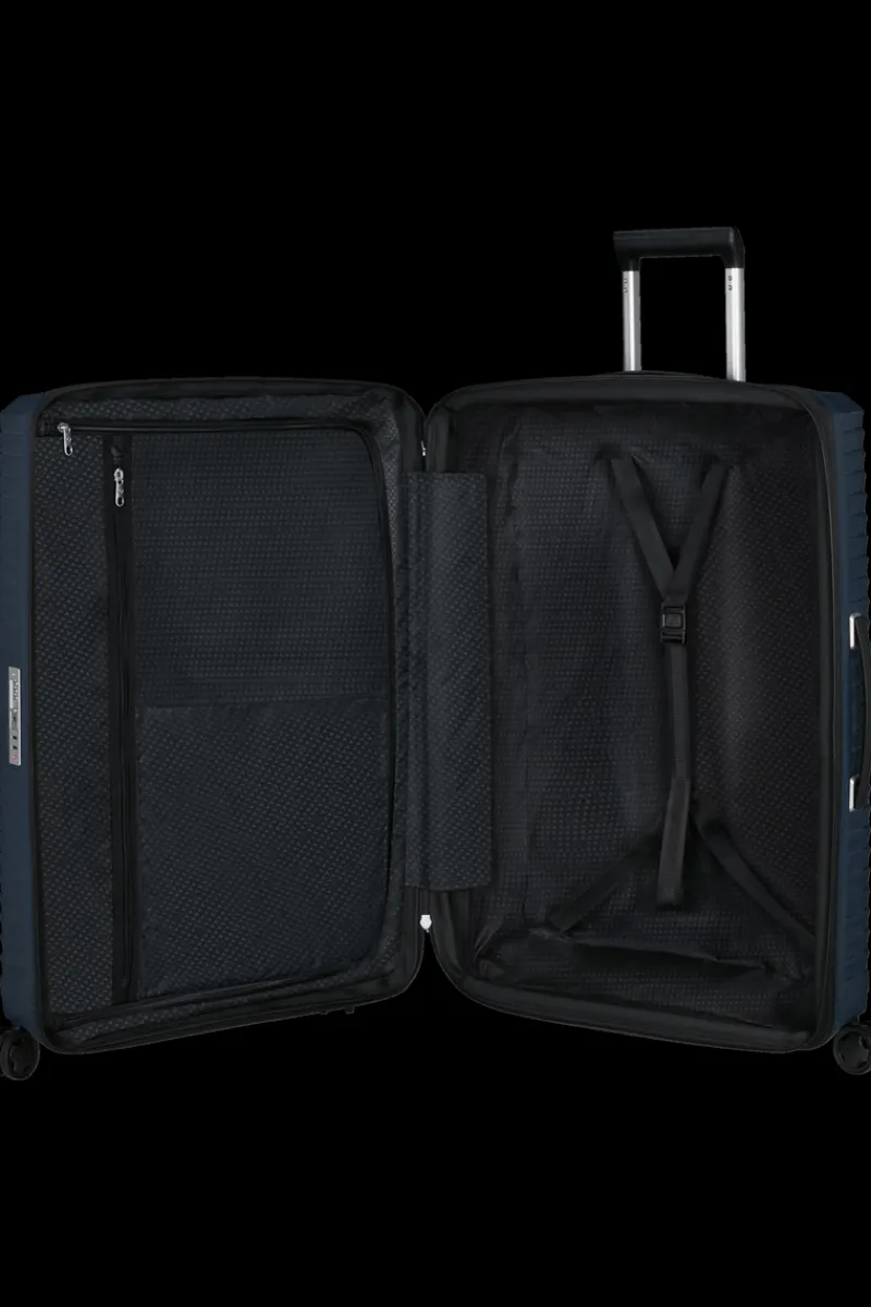 Samsonite Spinner (4 Wheel) | Eco Friendly Luggage-UPSCAPE Spinner Expandable (4 wheels) 68cm - Blue Nights