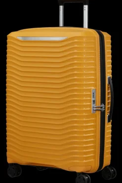 Samsonite Spinner (4 Wheel) | Eco Friendly Luggage-UPSCAPE Spinner Expandable (4 wheels) 68cm - Yellow