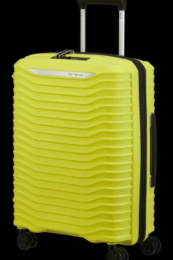 Samsonite Spinner (4 Wheel) | Lightweight Luggage-UPSCAPE Spinner Expandable (4 wheels) 55cm - Lime