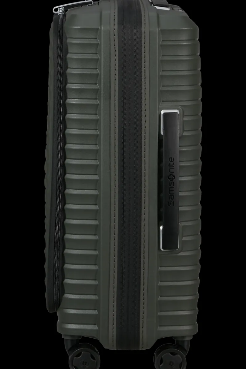 Samsonite Spinner (4 Wheel) | Hardside Luggage-UPSCAPE Spinner Expandable (4 wheels) 55cm Easy Access - Climbing Ivy