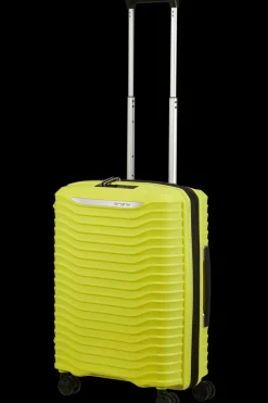 Samsonite Spinner (4 Wheel) | Lightweight Luggage-UPSCAPE Spinner Expandable (4 wheels) 55cm - Lime