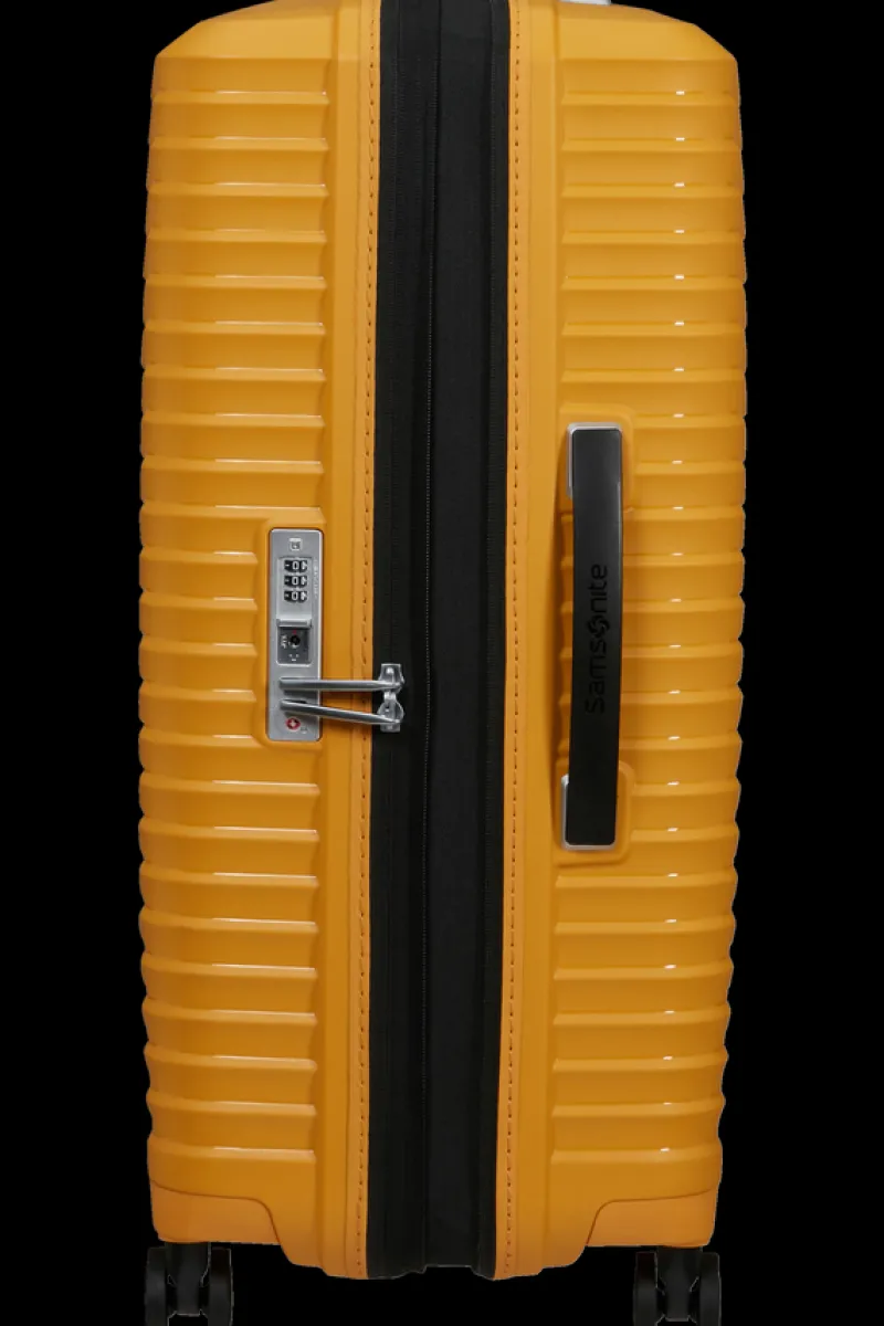 Samsonite Spinner (4 Wheel) | Eco Friendly Luggage-UPSCAPE Spinner Expandable (4 wheels) 68cm - Yellow