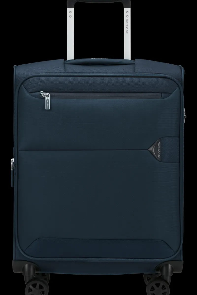 Samsonite Spinner (4 Wheel) | Cabin Luggage-URBIFY Spinner expandable (4 wheels) 55cm - Navy Blue