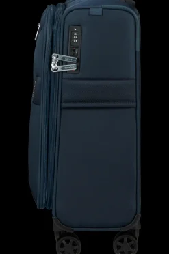 Samsonite Spinner (4 Wheel) | Cabin Luggage-URBIFY Spinner expandable (4 wheels) 55cm - Navy Blue