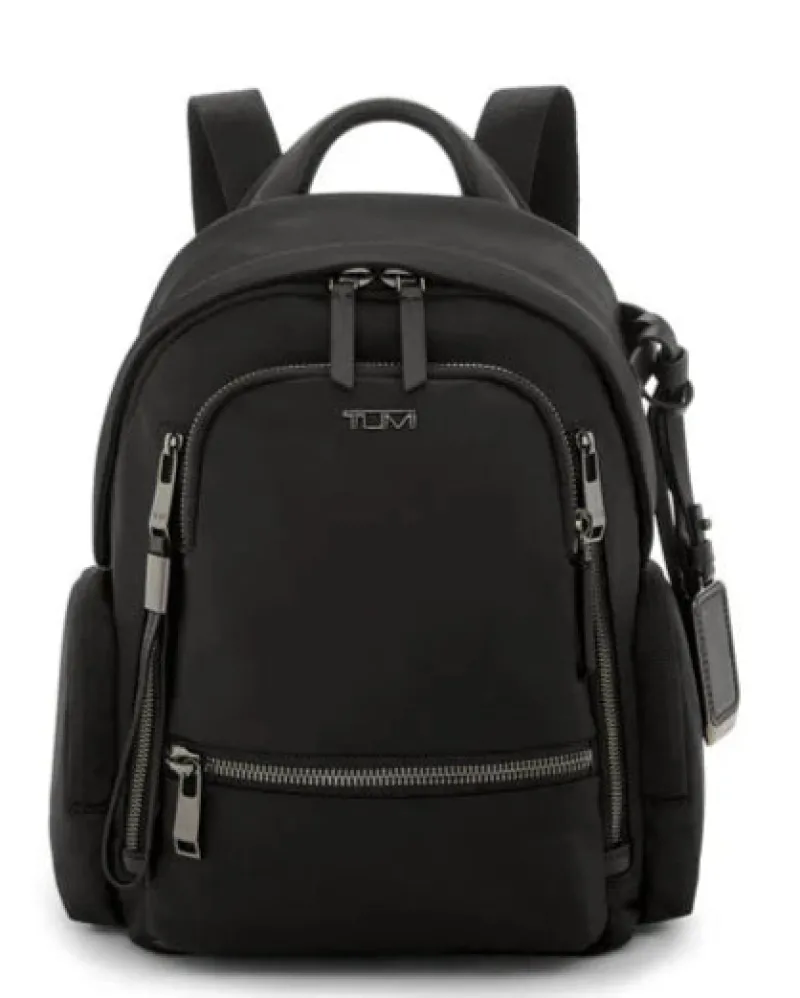 Tumi Backpacks-VOYAGEUR Celina Small Backpack - Black/Gunmetal