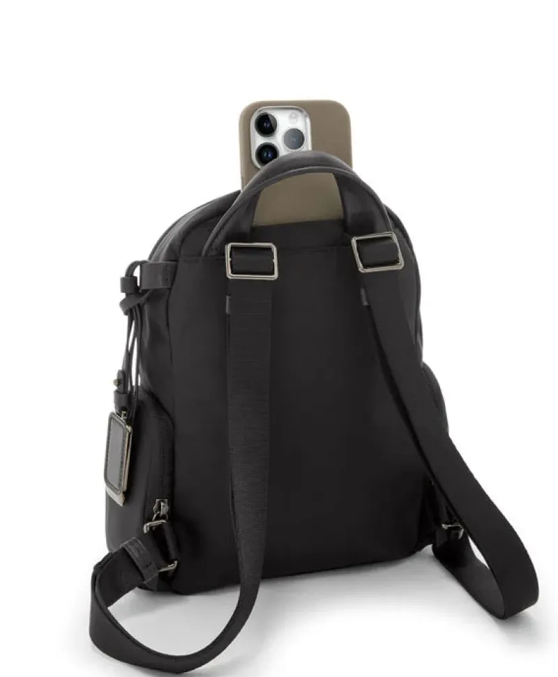 Tumi Backpacks-VOYAGEUR Celina Small Backpack - Black/Gunmetal