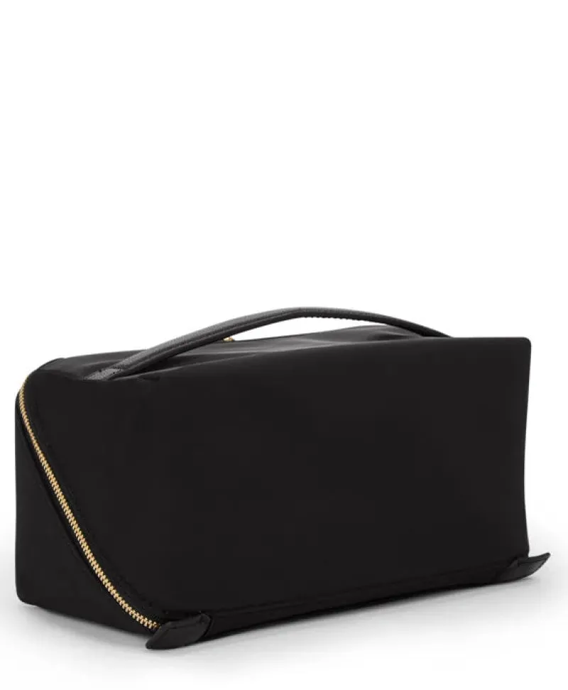 Tumi Beauty Case | Toiletry Bags-VOYAGEUR Dallas Cosmetic Bag - Black/Gold
