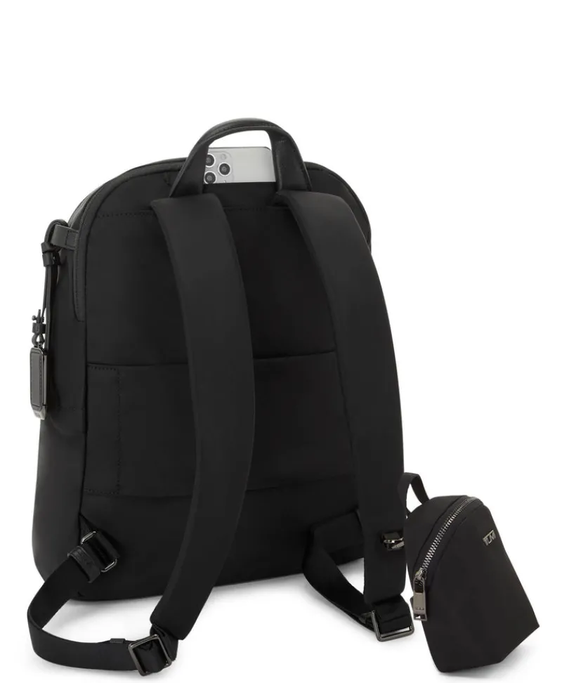 London Luggage Backpacks-VOYAGEUR Halsey Backpack - Black/Gunmetal