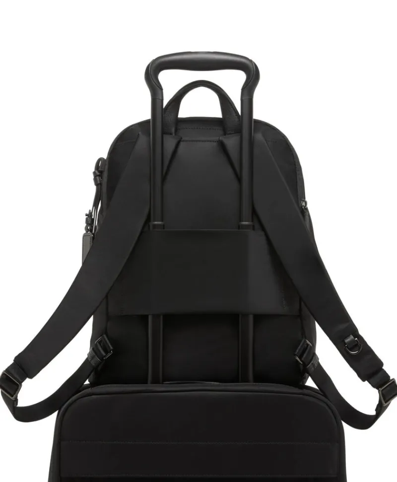 London Luggage Backpacks-VOYAGEUR Halsey Backpack - Black/Gunmetal