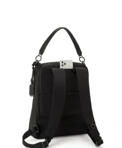 Tumi Handbags & Totes | Backpacks-VOYAGEUR Leigh Backpack/Tote - Black/Gunmetal