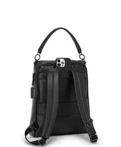 London Luggage Handbags & Totes | Backpacks-VOYAGEUR Limerick Backpack/Tote - Black/Gunmetal