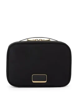 Tumi Beauty Case | Toiletry Bags-VOYAGEUR Tammin Cosmetic - Black/Gold