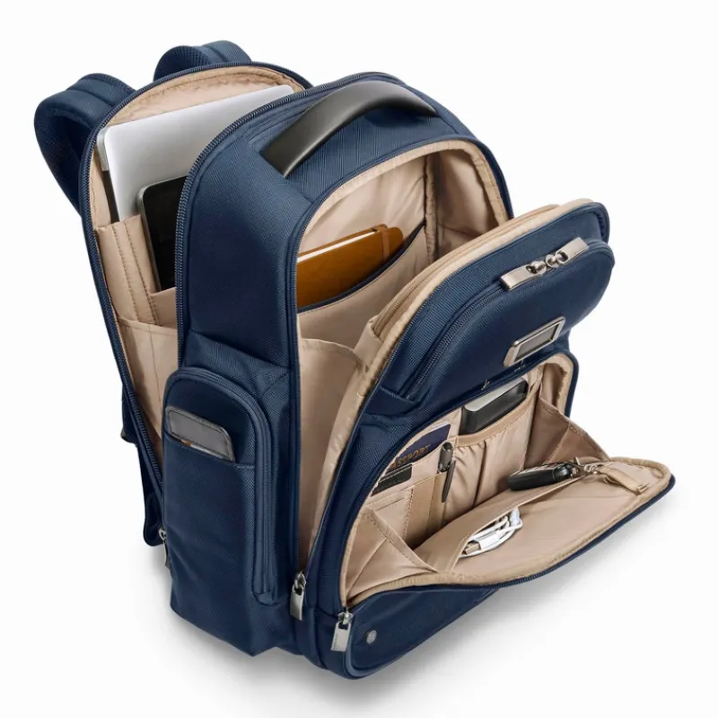 Briggs & Riley Backpacks-@Work Large Cargo Backpack - Navy