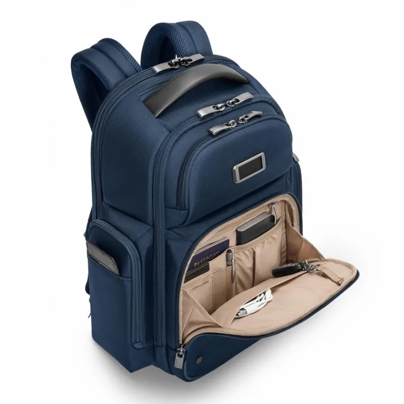Briggs & Riley Backpacks-@Work Large Cargo Backpack - Navy