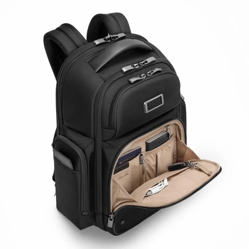 Briggs & Riley Backpacks-@Work Large Cargo Backpack - Black